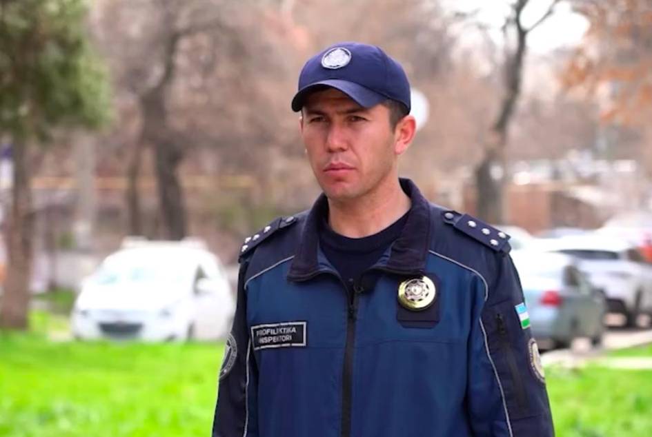 Чилонзорда наркокурерларни ушлаган инспекторга муддатидан олдин майор унвони берилди